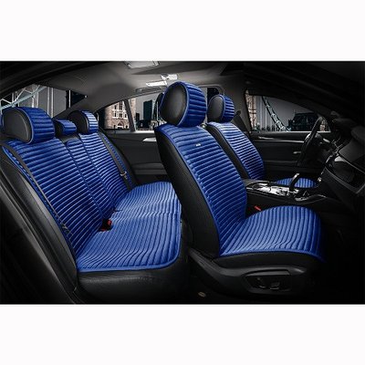 Накидки на автомобільні сидіння Napoli комплект сині EL 700 112 фото