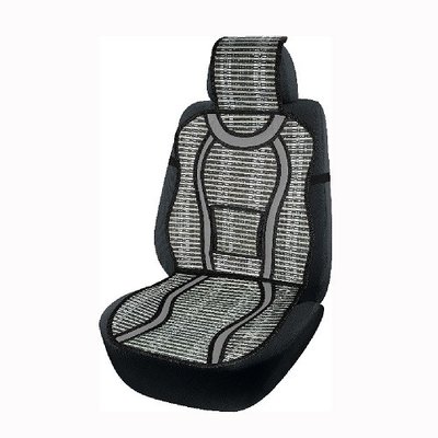 EL 100 656 / Накидка-масажер для автомобільного сидіння (бамбук), 47х127см, сіра 1758671386 фото