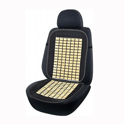 EL 100 660 / Накидка-масажер для автомобільного сидіння (пласка кісточка), 44х94см, чорна 1758671389 фото