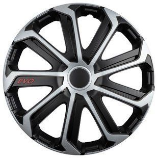 Ковпак ELEGANT 14 EVO black&silver (комплект 4шт.) 14 EVO black&silve фото