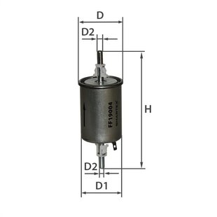 Фільтр паливний FF19004 Lanos ( PP 905/2 / WF8352 / KL 573 / WK 55/3 ) FF19004 фото