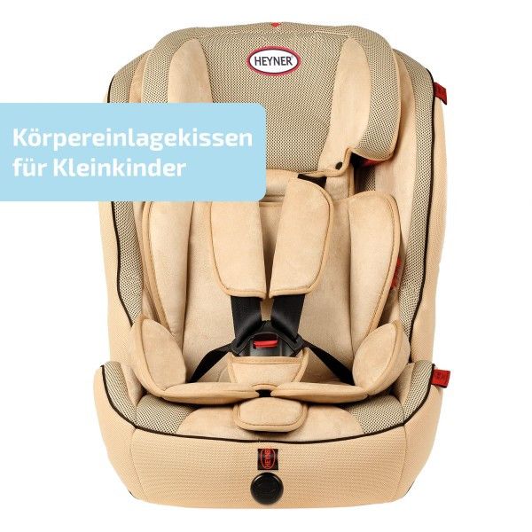 Автокрісло дитяче 9-36 кг Heyner MultiRelax AERO Fix (I, II, III) Summer Beige (798 150) 798 150 фото