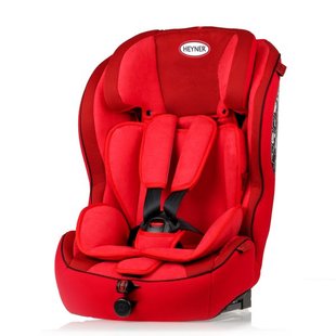 Автокрісло дитяче 9-36 кг Heyner MultiRelax AERO Fix (I, II, III) Racing Red (798 130) 798 130 фото